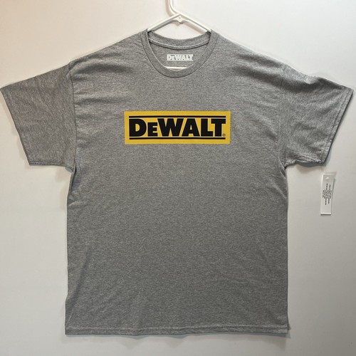 Dewalt logo gray shirt - logo, t-shirt