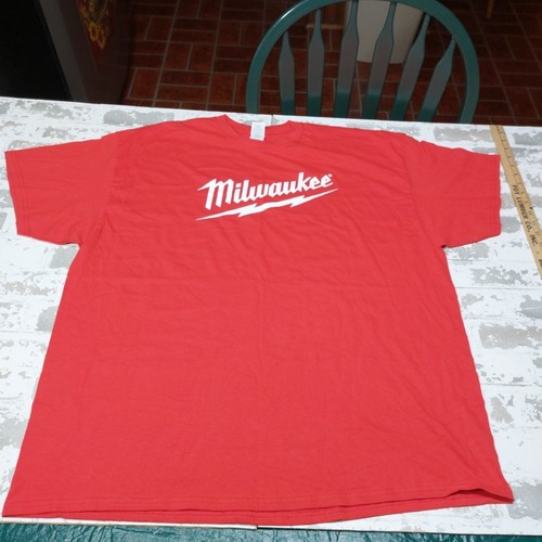 Milwaukee tools red - red, 2-sided